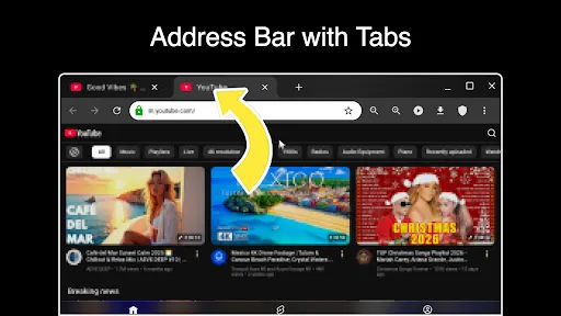Internet Web Browser - ZEUS screenshot