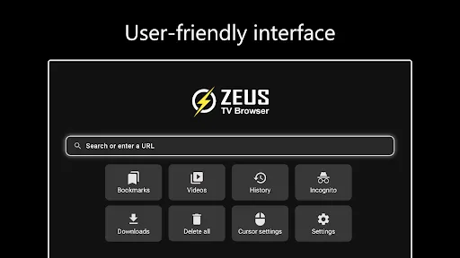 Internet Web Browser - ZEUS screenshot