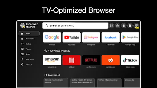 Internet Web Browser - ZEUS screenshot