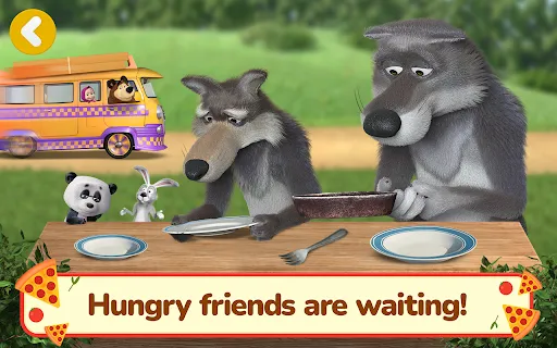 Masha and the Bear Pizza Maker screenshot