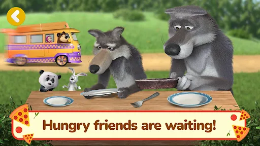 Masha and the Bear Pizza Maker screenshot