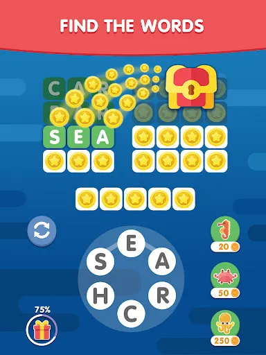 Word Search Sea: Offline Games screenshot