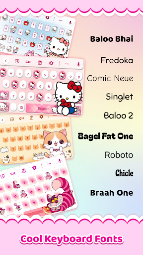 Cute Keyboard: Sounds & Emojis screenshot