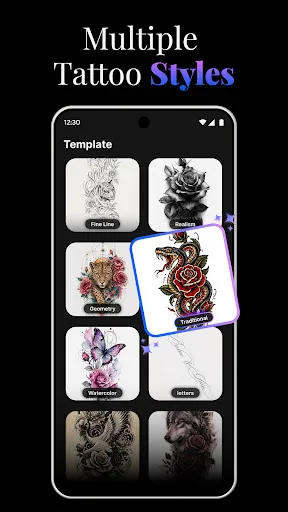 AI Tattoo Design: ArtReel screenshot