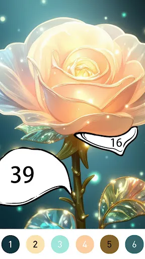 Gown Color by Number Book screenshot