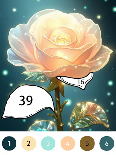 Gown Color by Number Book screenshot