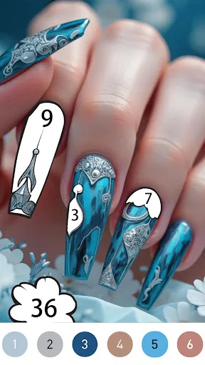 Gown Color by Number Book screenshot