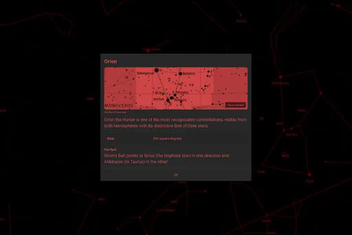 Sky Map screenshot