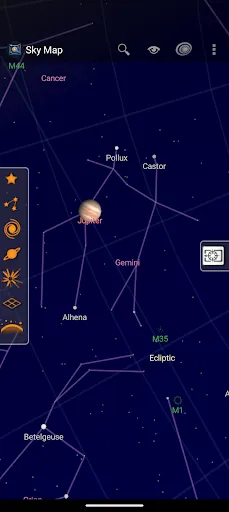 Sky Map screenshot