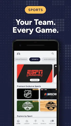 TuneIn Radio: Music & Sports screenshot