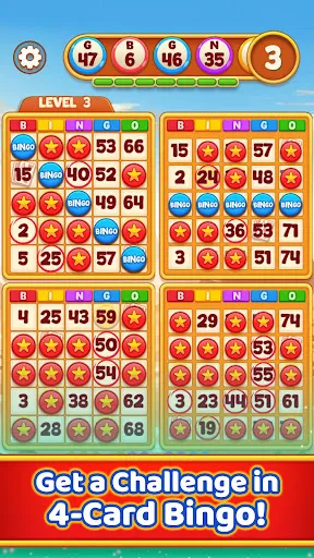 Bingo TriPeaks Solitaire screenshot