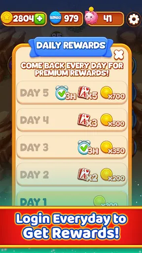 Bingo TriPeaks Solitaire screenshot