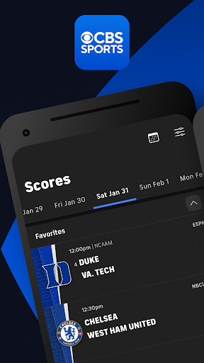 CBS Sports: Live Scores & News screenshot