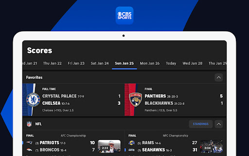 CBS Sports: Live Scores & News screenshot