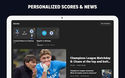 CBS Sports: Live Scores & News screenshot