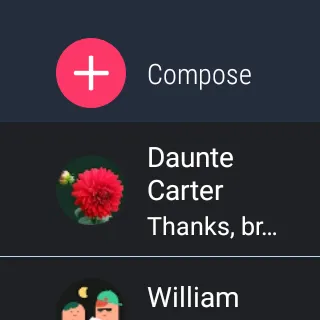 Handcent Next SMS messenger screenshot