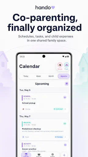 Co-Parenting App - Hando screenshot