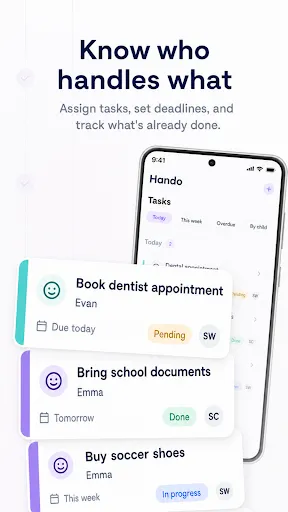 Co-Parenting App - Hando screenshot