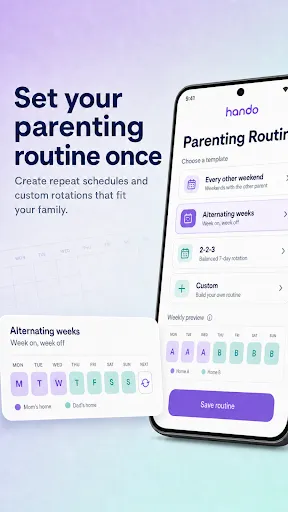 Co-Parenting App - Hando screenshot
