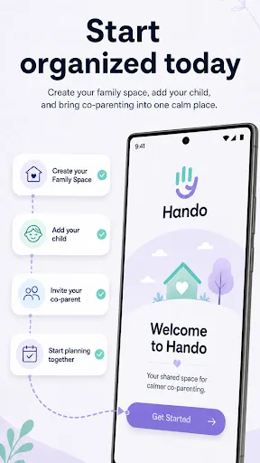 Co-Parenting App - Hando screenshot