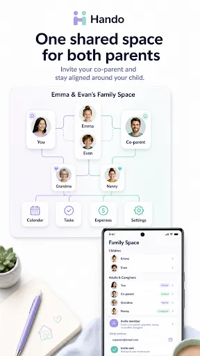 Co-Parenting App - Hando screenshot