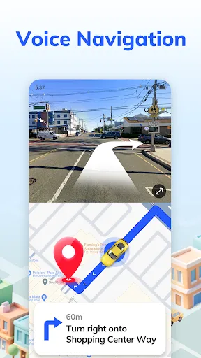 Voice GPS Navigation: GPS Map screenshot