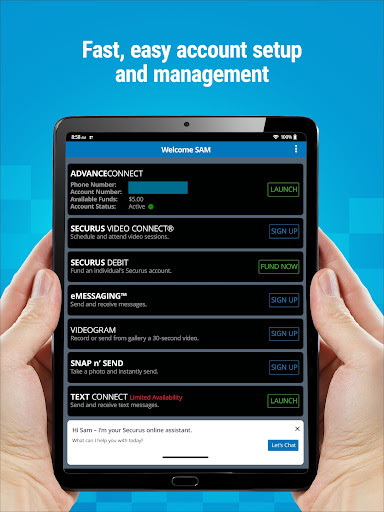 Securus Mobile screenshot
