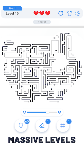 Arrow Maze-Tap Away screenshot