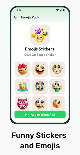 Romantic Love Emoji WAStickers screenshot