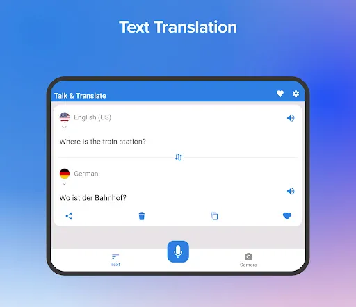 Talk & Translate AI Translator screenshot