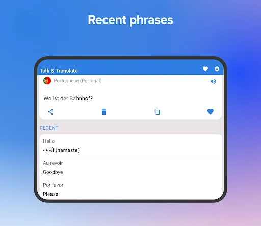 Talk & Translate AI Translator screenshot