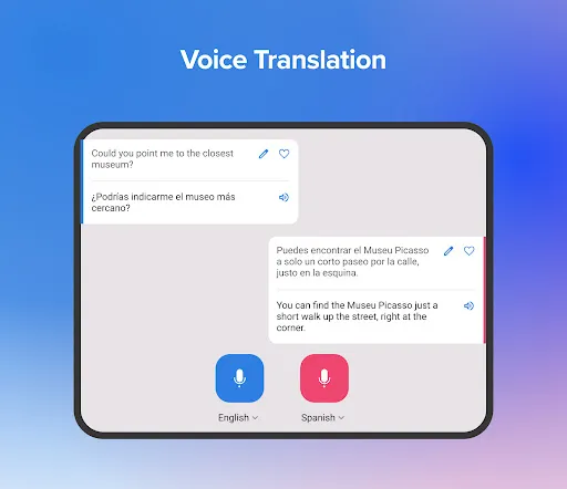 Talk & Translate AI Translator screenshot