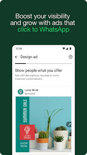 WhatsApp Business screenshot