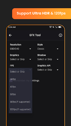 Game booster GFX Fire Fix screenshot
