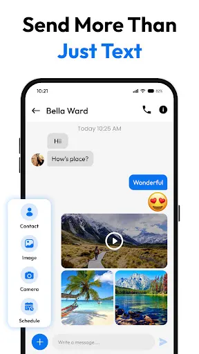 Messages Text SMS screenshot