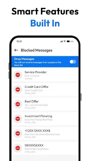 Messages Text SMS screenshot