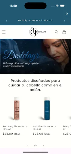 Destelayr screenshot