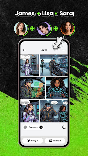 Manga AI - AI Comic Generator screenshot