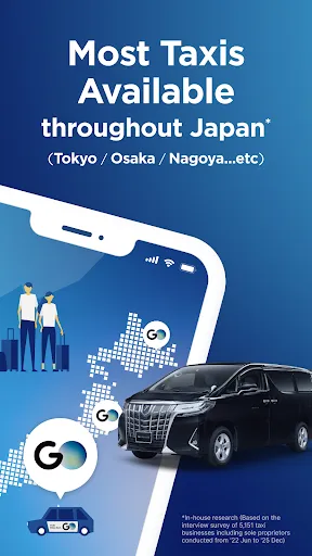GO / Taxi app for Japan screenshot