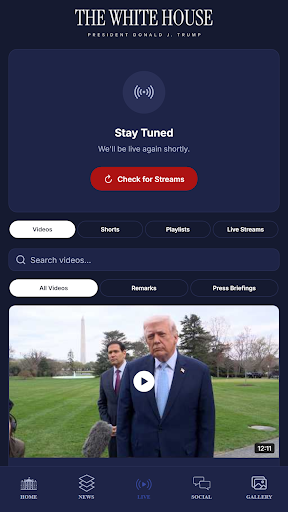 The White House screenshot