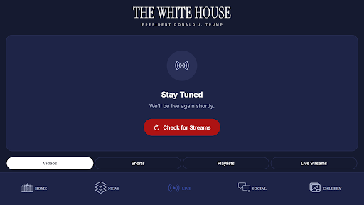 The White House screenshot