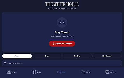 The White House screenshot