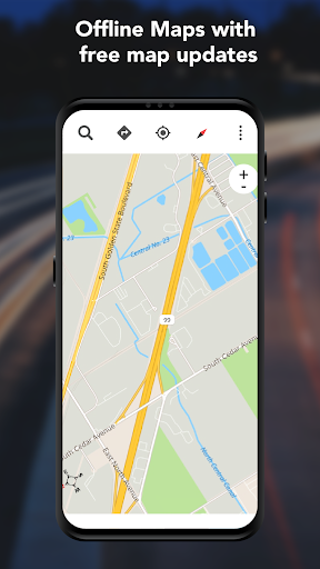 GPS Offline Maps & Navigation screenshot