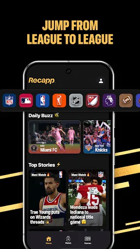 Recapp Sports Highlights screenshot