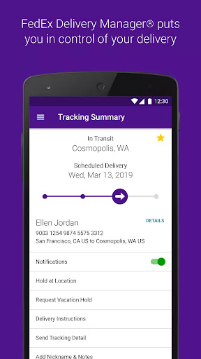 FedEx Mobile screenshot