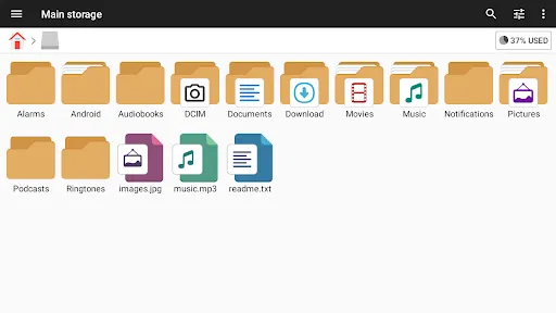File Manager screenshot