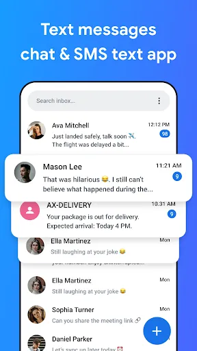 Messages screenshot