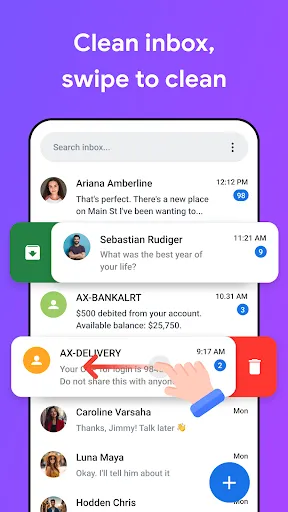 Messages screenshot