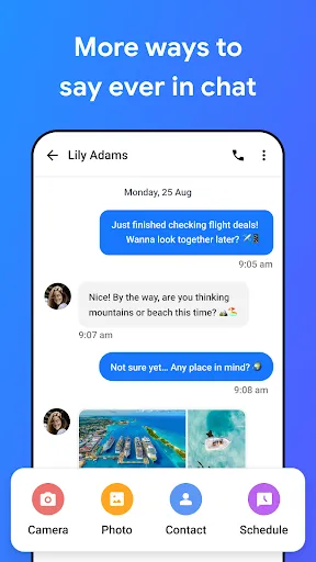 Messages screenshot