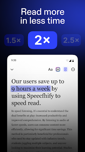 Speechify – Text to Speech screenshot